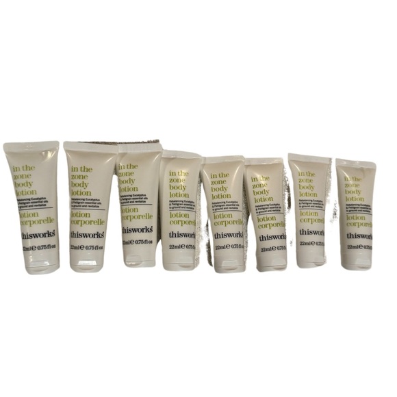 This works in the zone body lotion travel size 8 Pack. Brand new - Picture 4 of 4